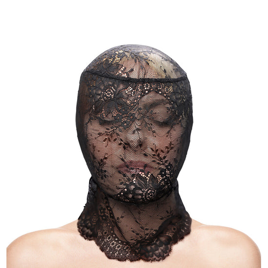 Fetish and Fashion Lace Hood